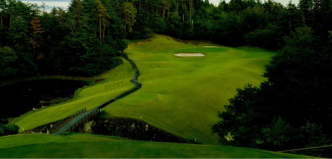 Out Course 14hole 写真